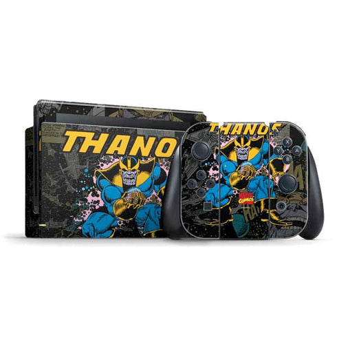 Marvel Classic Comics Thanos Nintendo Skins